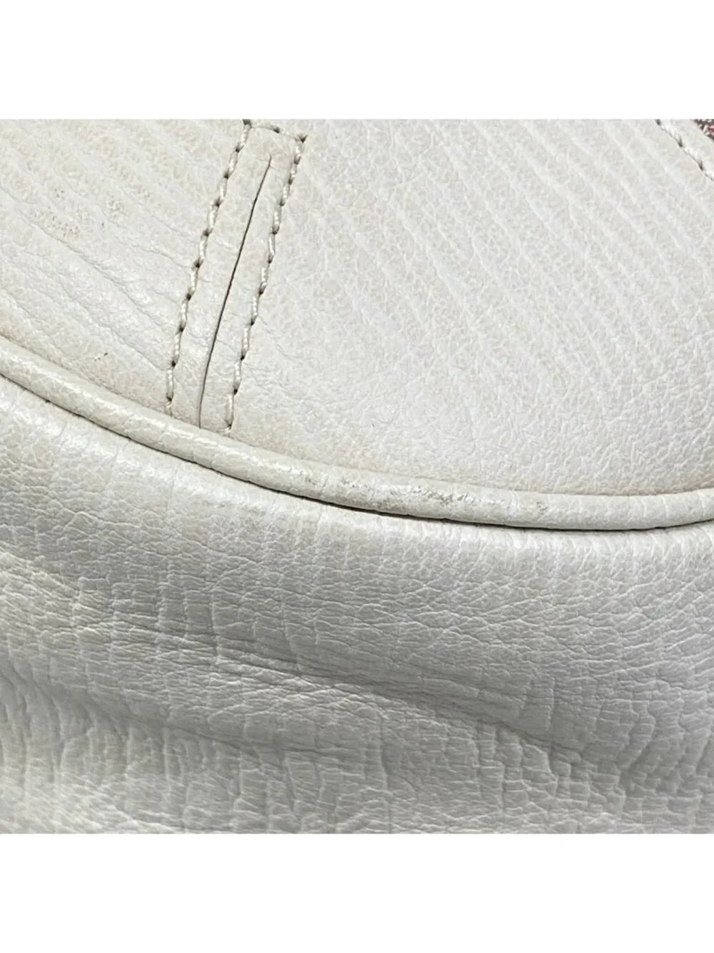 Louis Vuitton Handbag Monogram Mini Lin Croisette Marina GM Rouge Cotton Linen